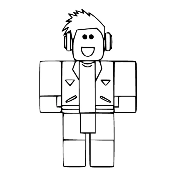 Standing Roblox Character Line Art Full Body SVG PNG Clipart for Cricut Cut File Standing Roblox Character Line Art Full Body SVG PNG Clipart for Cricut Cut File - Free Cartoon Vector Illustration PNG SVG AI EPS Download