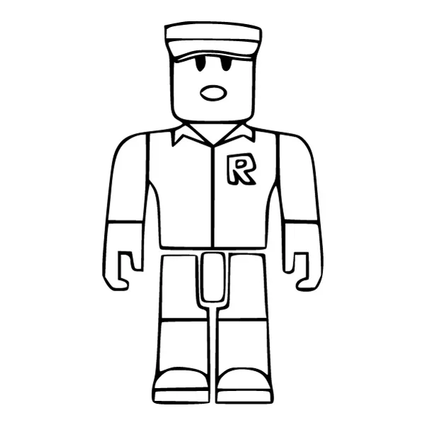 Standing Roblox Character Line Art Full Body SVG PNG Clipart Standing Roblox Character Line Art Full Body SVG PNG Clipart cartoon vector illustration