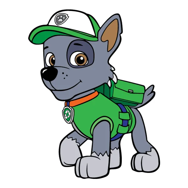 Standing Rocky PAW Patrol Full Body SVG PNG Clipart Standing Rocky PAW Patrol Full Body SVG PNG Clipart - Free Cartoon Vector Illustration PNG SVG AI EPS Download