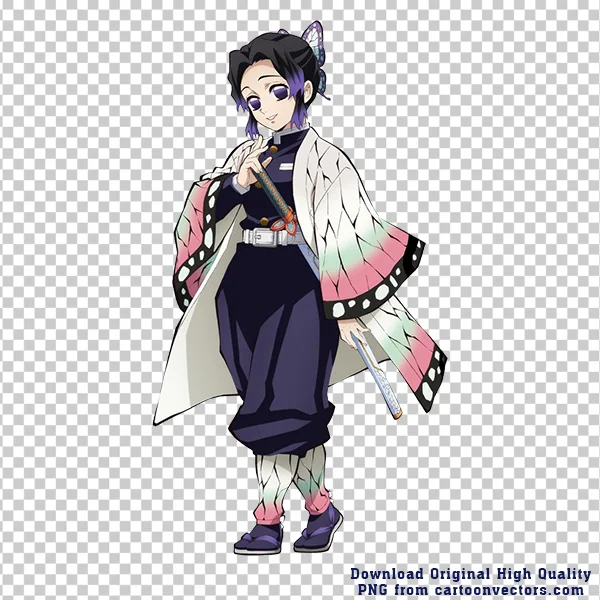 Standing Shinobu Kocho Full Body Anime SVG PNG Clipart Standing Shinobu Kocho Full Body Anime SVG PNG Clipart - Free Cartoon Vector Illustration PNG SVG AI EPS Download