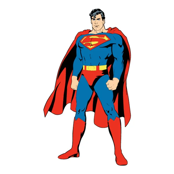 Standing Superman Full Body Classic Comic SVG PNG Clipart Standing Superman Full Body Classic Comic SVG PNG Clipart - Free Cartoon Vector Illustration PNG SVG AI EPS Download