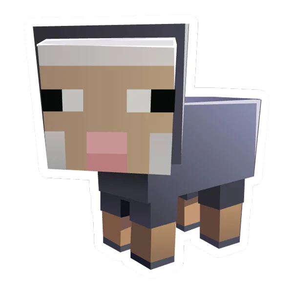Standing Voxel Minecraft Sheep Full Body SVG PNG Clipart Standing Voxel Minecraft Sheep Full Body SVG PNG Clipart - Free Cartoon Vector Illustration PNG SVG AI EPS Download