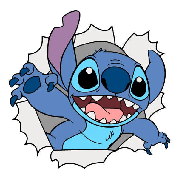 Stitch Blue Alien Character SVG PNG Clipart Stitch Blue Alien Character SVG PNG Clipart - Premium Cartoon Vector Illustration PNG SVG AI EPS Download