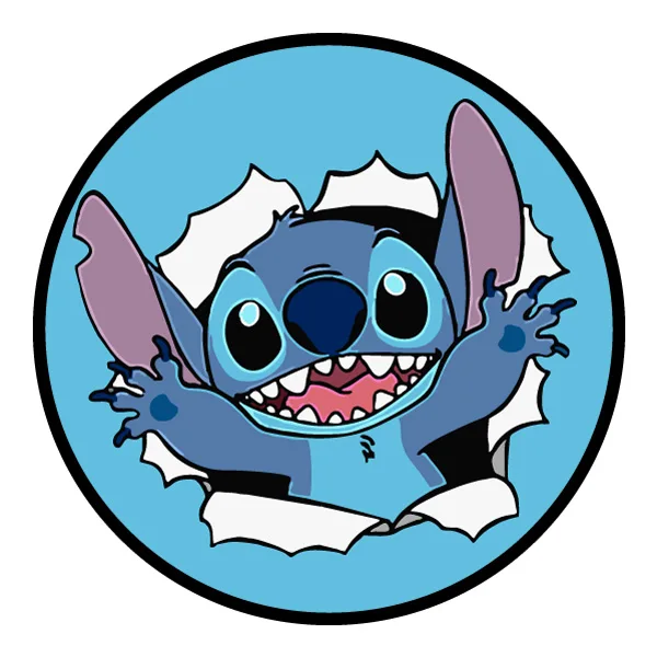 Stitch Bursting Through Circle Mascot SVG PNG Clipart Stitch Bursting Through Circle Mascot SVG PNG Clipart - Free Cartoon Vector Illustration PNG SVG AI EPS Download