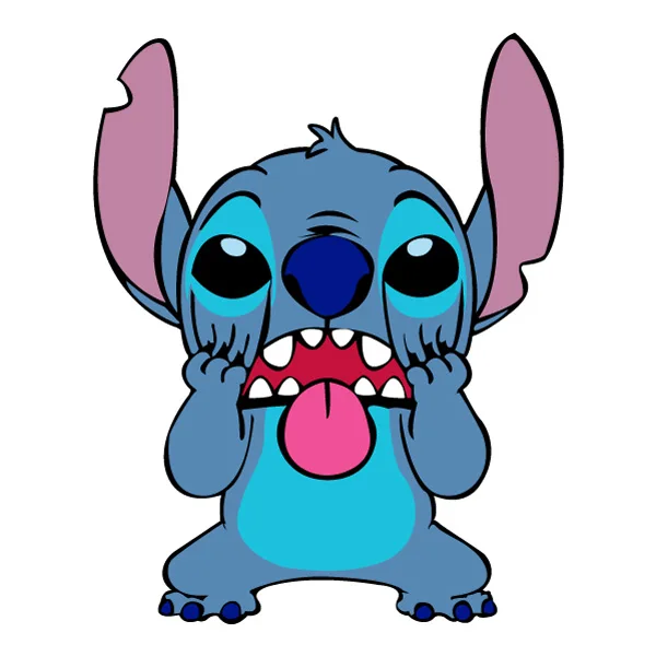 Stitch Funny Face Tongue Out Full Body SVG PNG Clipart Stitch Funny Face Tongue Out Full Body SVG PNG Clipart - Free Cartoon Vector Illustration PNG SVG AI EPS Download