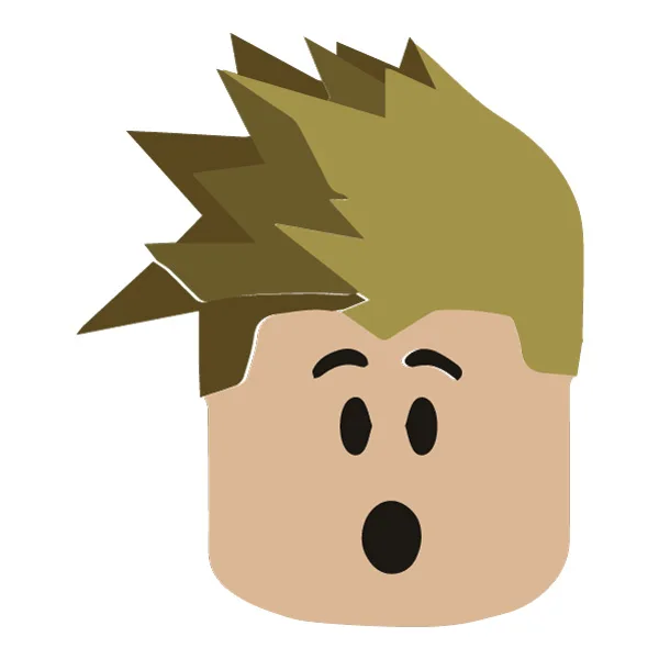 Surprised Roblox Avatar Head Spiky Hair Flat SVG PNG Clipart Surprised Roblox Avatar Head Spiky Hair Flat SVG PNG Clipart - Free Cartoon Vector Illustration PNG SVG AI EPS Download