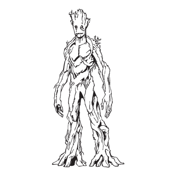 Tall Groot Full Body Line Art SVG PNG Clipart Tall Groot Full Body Line Art SVG PNG Clipart - Free Cartoon Vector Illustration PNG SVG AI EPS Download