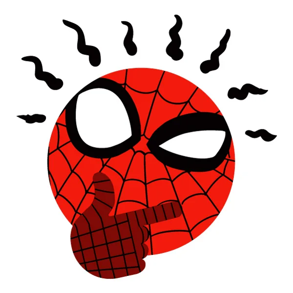 Thinking Spider-Sense Spider-Man Head Emoji SVG PNG Clipart Thinking Spider-Sense Spider-Man Head Emoji SVG PNG Clipart - Free Cartoon Vector Illustration PNG SVG AI EPS Download