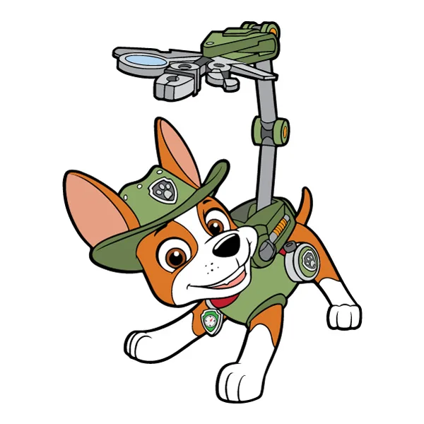 Tracker PAW Patrol Crouching with Pup Pack Tool Full Body SVG PNG Clipart Tracker PAW Patrol Crouching with Pup Pack Tool Full Body SVG PNG Clipart - Free Cartoon Vector Illustration PNG SVG AI EPS Download
