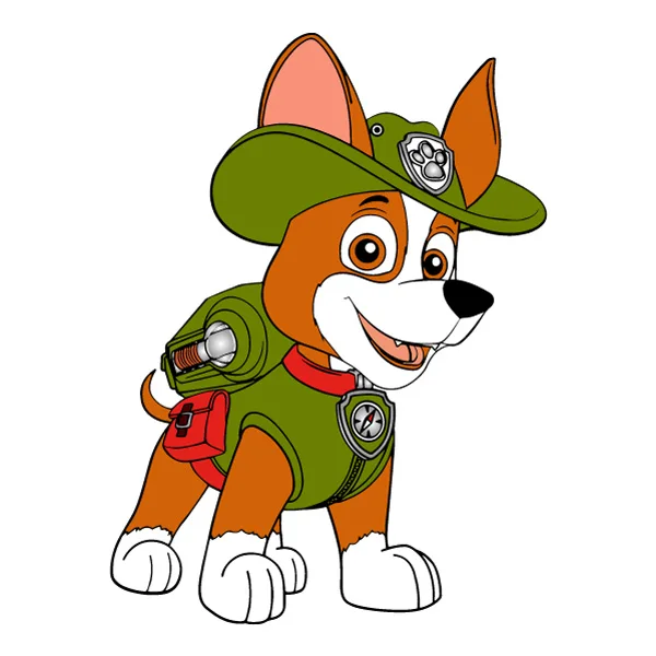 Tracker PAW Patrol SVG PNG Clipart Tracker PAW Patrol SVG PNG Clipart - Free Cartoon Vector Illustration PNG SVG AI EPS Download