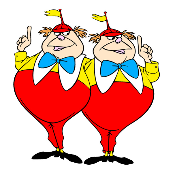 Tweedledee and Tweedledum Characters SVG PNG Clipart Tweedledee and Tweedledum Characters SVG PNG Clipart - Free Cartoon Vector Illustration PNG SVG AI EPS Download