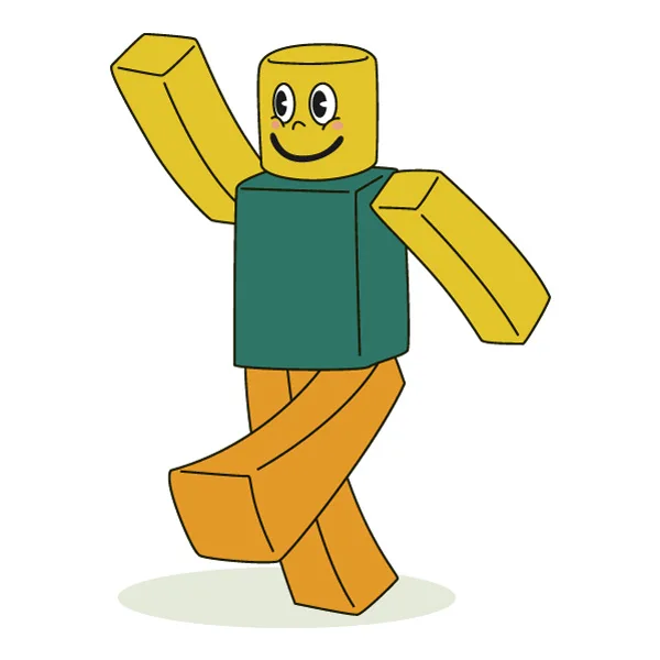 Walking Roblox Noob Retro Mascot Style Full Body SVG PNG Clipart Walking Roblox Noob Retro Mascot Style Full Body SVG PNG Clipart - Free Cartoon Vector Illustration PNG SVG AI EPS Download