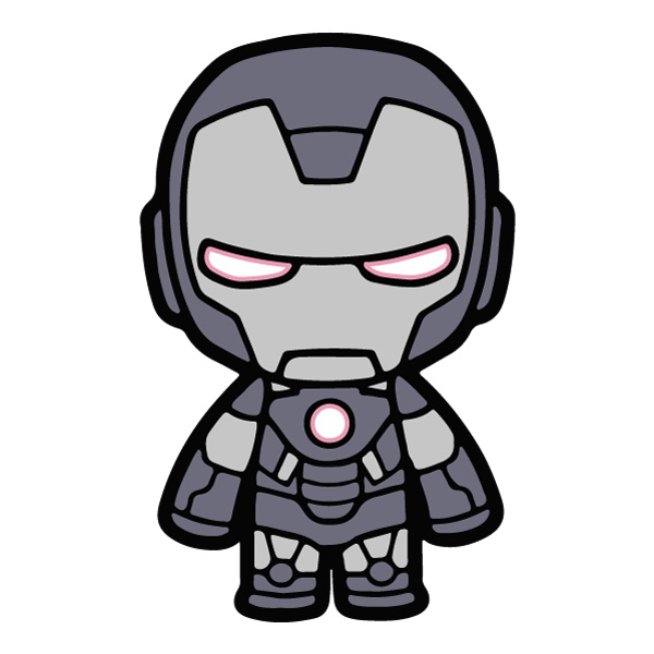 War Machine Armor Chibi Superhero SVG PNG Clipart War Machine Armor Chibi Superhero SVG PNG Clipart - Free Cartoon Vector Illustration PNG SVG AI EPS Download