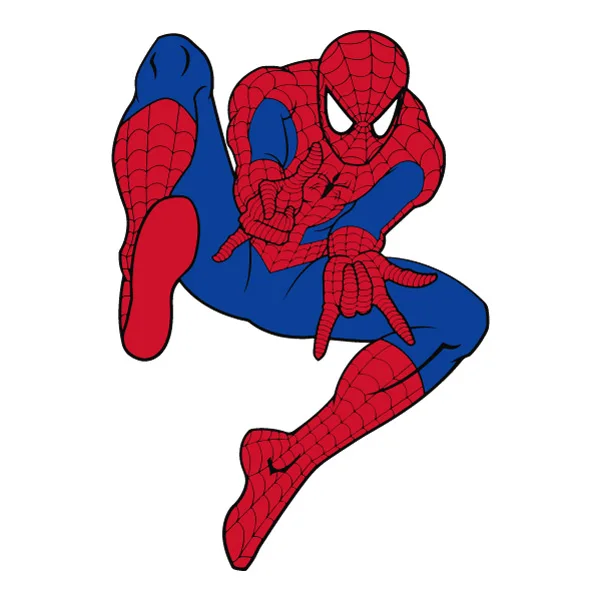 Web-Shooting Spider-Man Crouching Full Body SVG PNG Clipart Web-Shooting Spider-Man Crouching Full Body SVG PNG Clipart - Free Cartoon Vector Illustration PNG SVG AI EPS Download