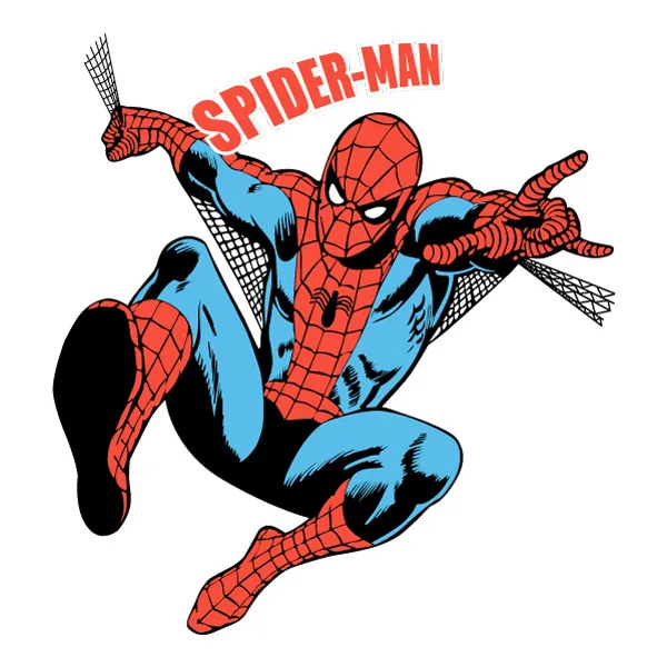 Web-Swinging Spider-Man Classic Comic Style Full Body SVG PNG Clipart Web-Swinging Spider-Man Classic Comic Style Full Body SVG PNG Clipart - Premium Cartoon Vector Illustration PNG SVG AI EPS Download