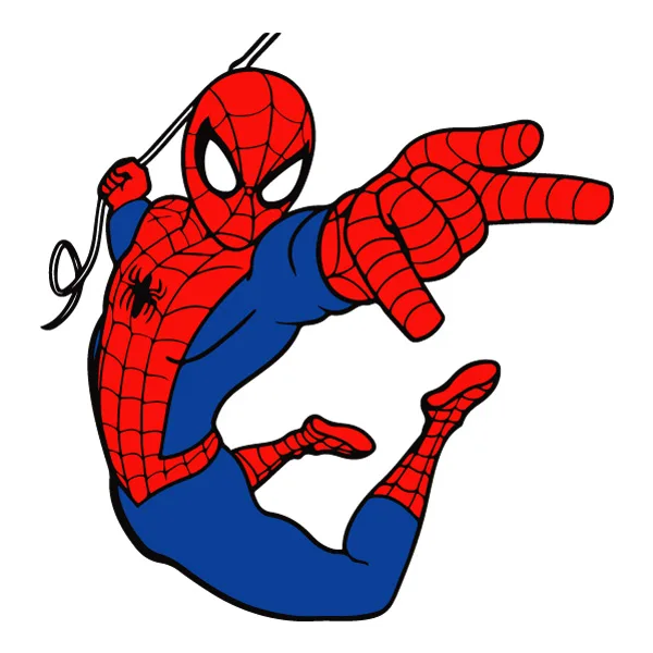 Web Swinging Spider-Man Full Body Comic Style SVG PNG Clipart Web Swinging Spider-Man Full Body Comic Style SVG PNG Clipart - Free Cartoon Vector Illustration PNG SVG AI EPS Download