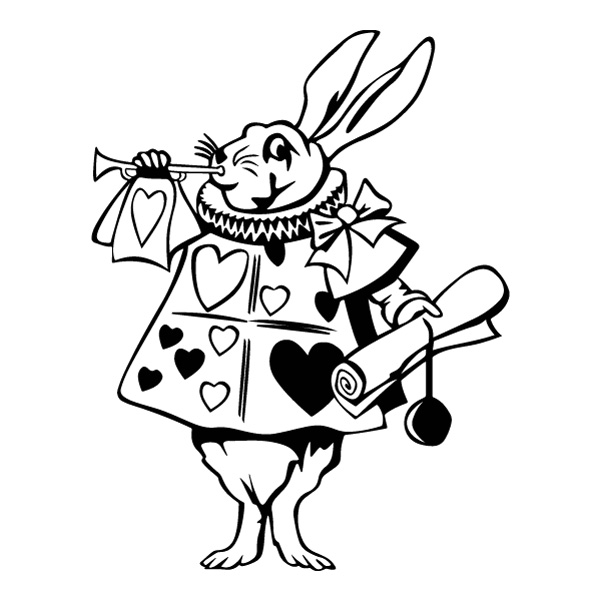 White Rabbit Playing Card Character SVG PNG Clipart White Rabbit Playing Card Character SVG PNG Clipart - Free Cartoon Vector Illustration PNG SVG AI EPS Download