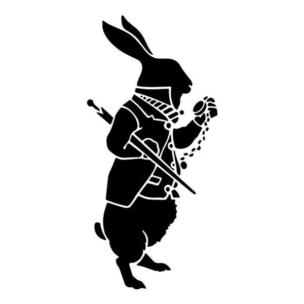 White Rabbit Trumpet Silhouette SVG PNG Clipart White Rabbit Trumpet Silhouette SVG PNG Clipart - Free Cartoon Vector Illustration PNG SVG AI EPS Download
