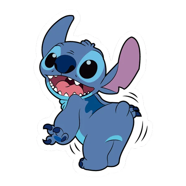 Wiggling Stitch Shaking Butt Full Body SVG PNG Clipart Wiggling Stitch Shaking Butt Full Body SVG PNG Clipart cartoon vector illustration