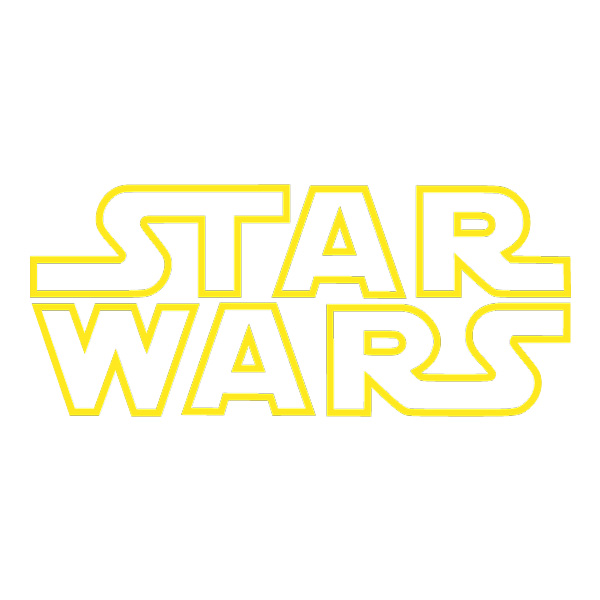 Yellow Star Wars Logo Outline Vector SVG PNG Clipart Yellow Star Wars Logo Outline Vector SVG PNG Clipart - Free Cartoon Vector Illustration PNG SVG AI EPS Download